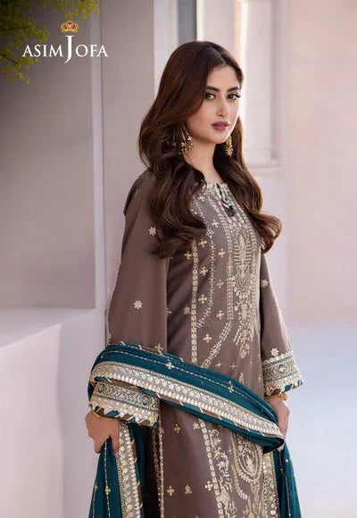 Asim Jofa | Dhanak Rang Collection | AJCF-30 - Rang-e-Khaas