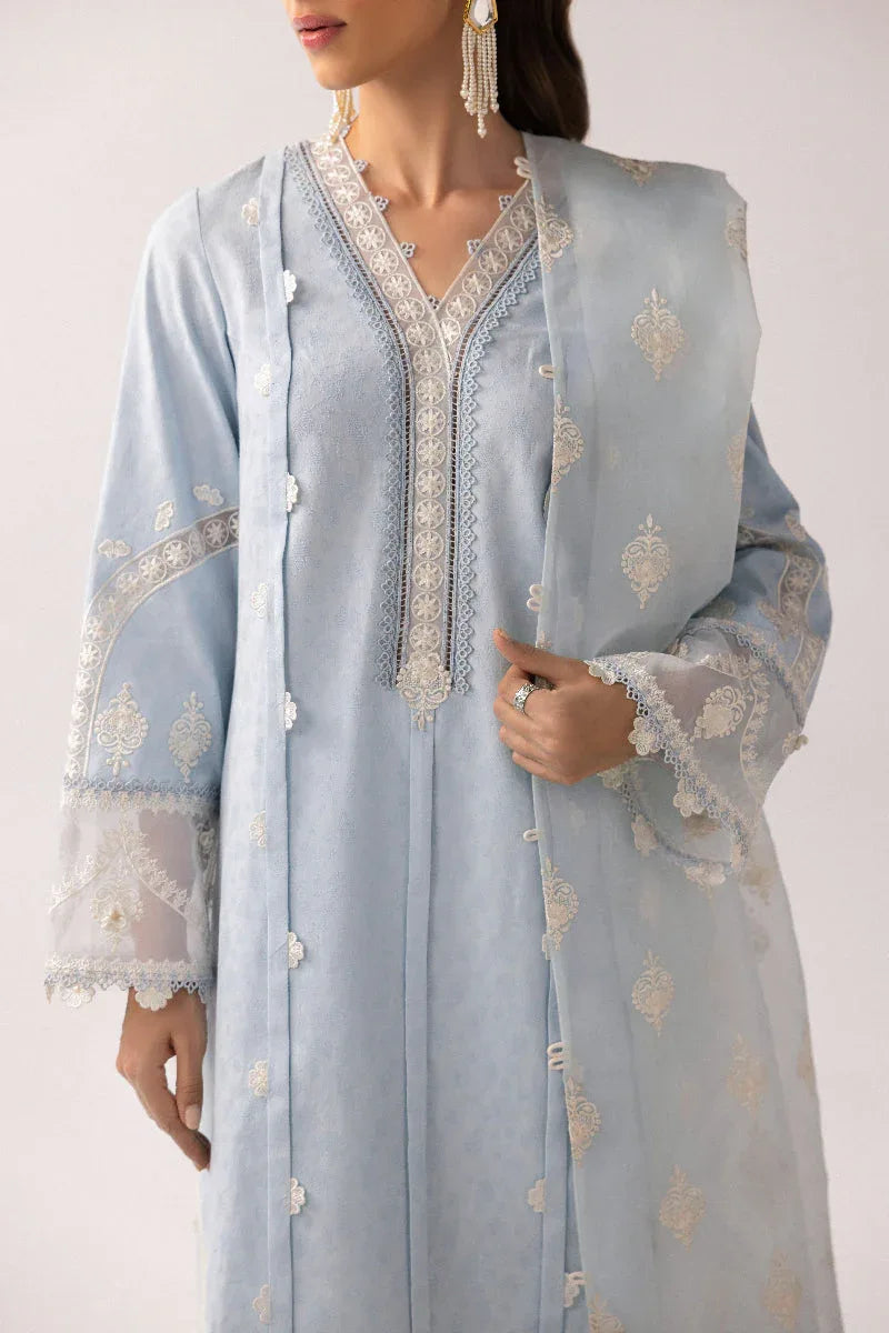 Qalamkar | Basic Pret 25 | KT-04 Wardah - Rang-e-Khaas
