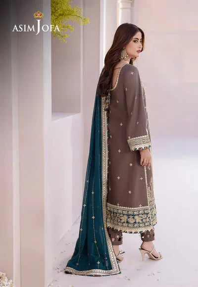 Asim Jofa | Dhanak Rang Collection | AJCF-30 - Rang-e-Khaas