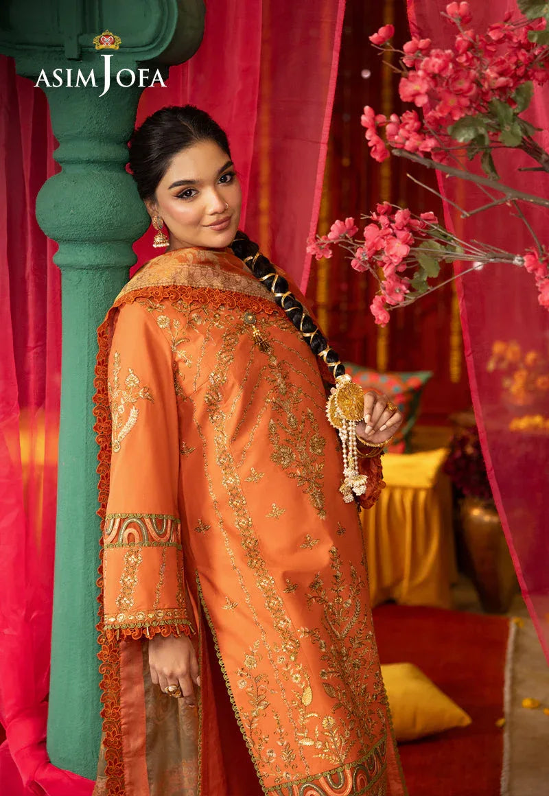 Asim Jofa | Asra Festive Essentials | AJRA-14 - Rang-e-Khaas