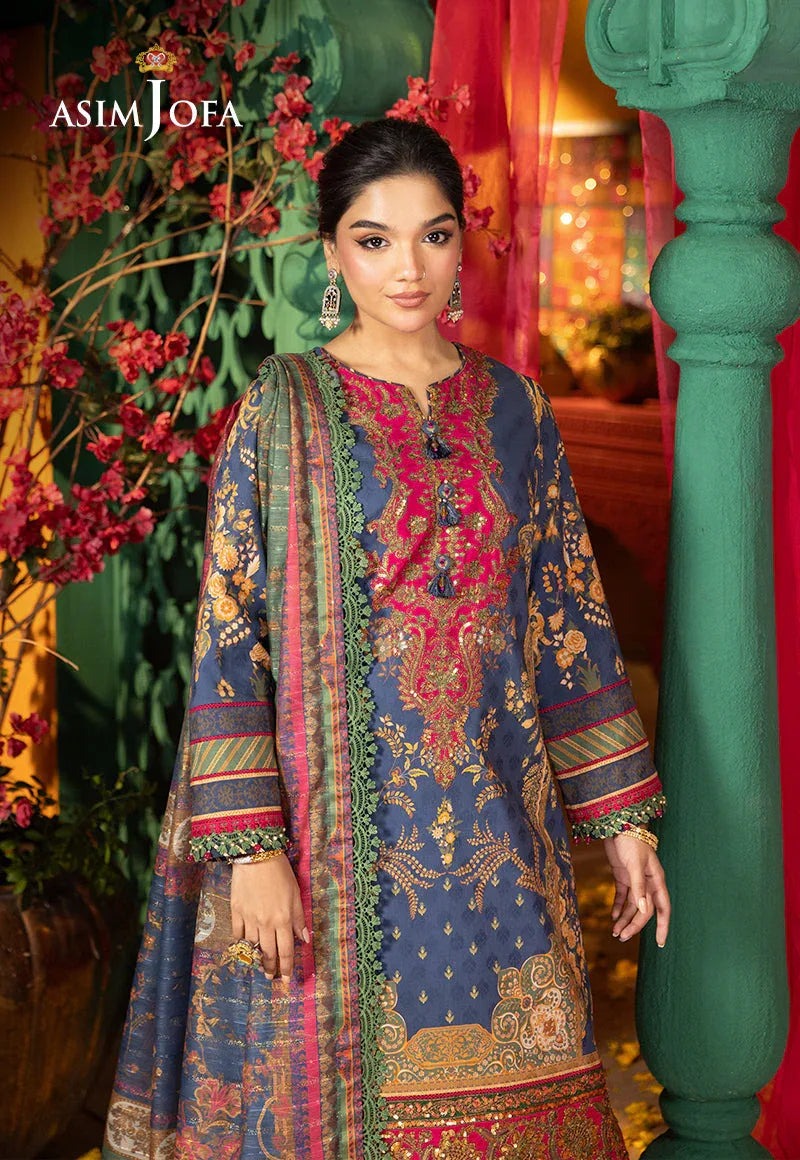 Asim Jofa | Asra Festive Essentials | AJRA-03 - Rang-e-Khaas