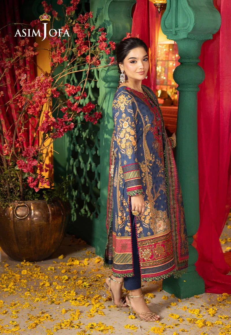 Asim Jofa | Asra Festive Essentials | AJRA-03 - Rang-e-Khaas
