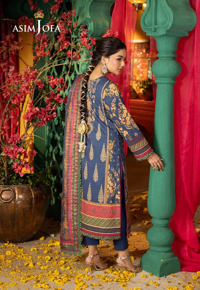 Asim Jofa | Asra Festive Essentials | AJRA-03 - Rang-e-Khaas