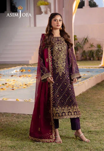 Asim Jofa | Dhanak Rang Collection | AJCF-02 - Rang-e-Khaas