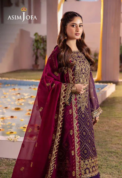 Asim Jofa | Dhanak Rang Collection | AJCF-02 - Rang-e-Khaas