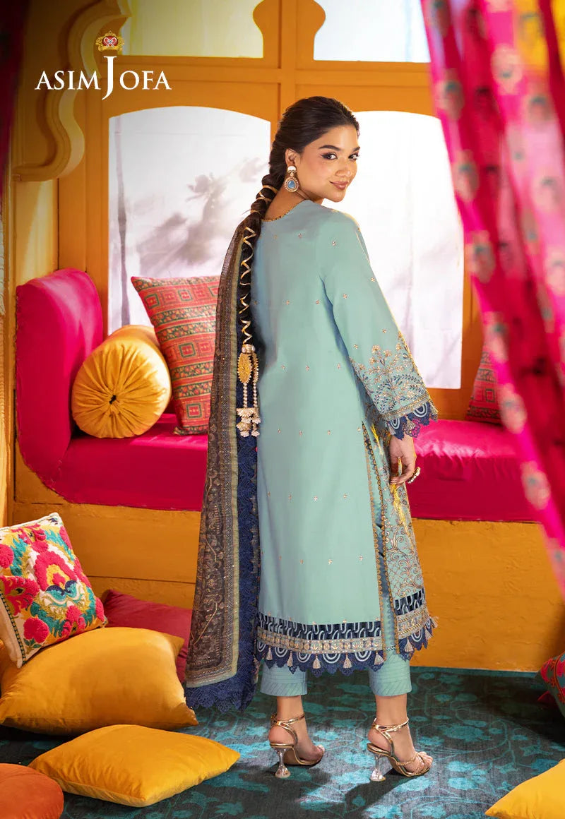 Asim Jofa | Asra Festive Essentials | AJRA-12 - Rang-e-Khaas