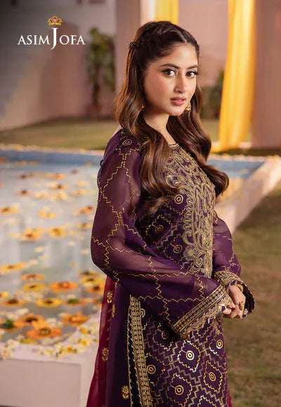 Asim Jofa | Dhanak Rang Collection | AJCF-02 - Rang-e-Khaas