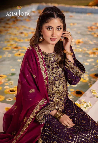 Asim Jofa | Dhanak Rang Collection | AJCF-02 - Rang-e-Khaas