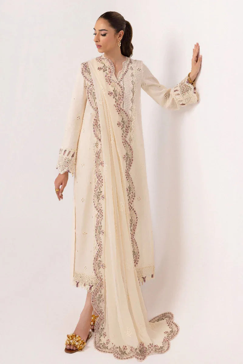 Qalamkar | Basic Pret 25 | KT-01 Lverah - Rang-e-Khaas
