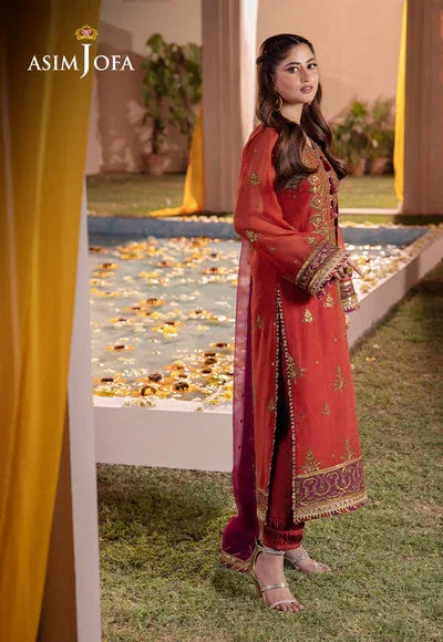 Asim Jofa | Dhanak Rang Collection | AJCF-24 - Rang-e-Khaas