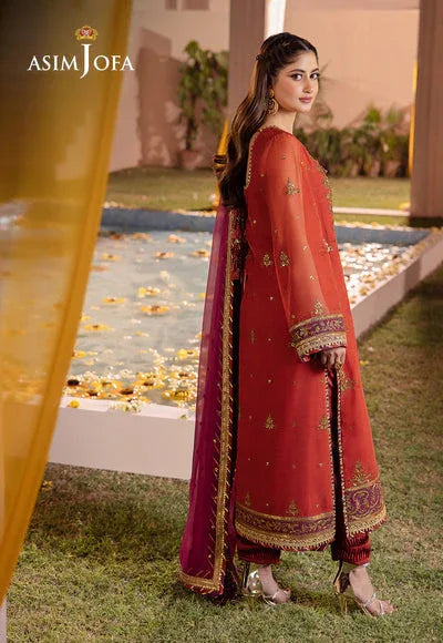 Asim Jofa | Dhanak Rang Collection | AJCF-24 - Rang-e-Khaas