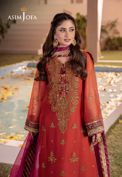 Asim Jofa | Dhanak Rang Collection | AJCF-24 - Rang-e-Khaas