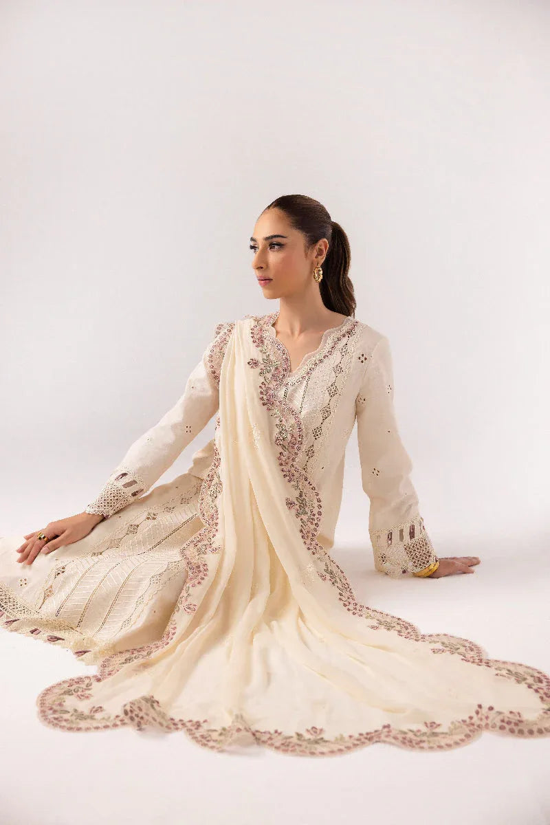Qalamkar | Basic Pret 25 | KT-01 Lverah - Rang-e-Khaas