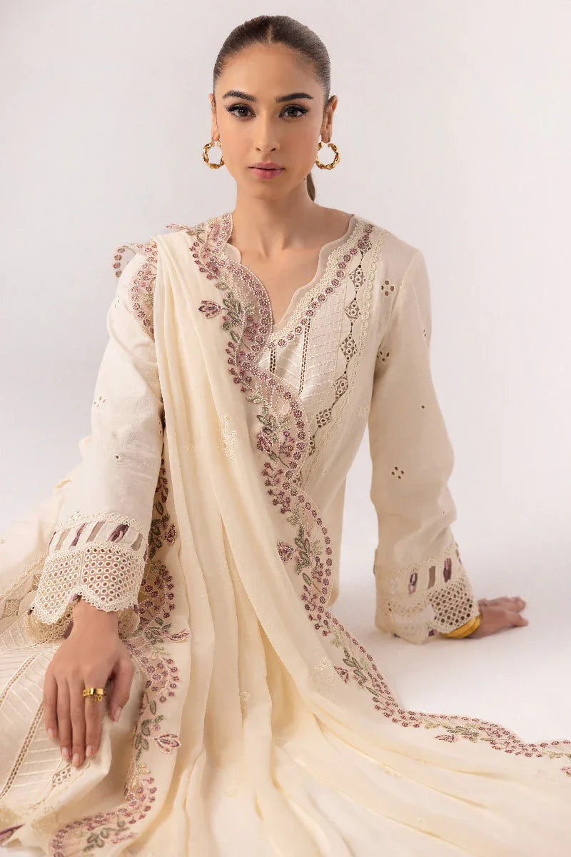Qalamkar | Basic Pret 25 | KT-01 Lverah - Rang-e-Khaas