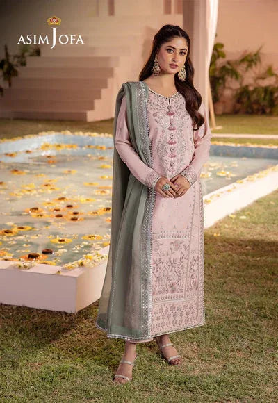 Asim Jofa | Dhanak Rang Collection | AJCF-14 - Rang-e-Khaas