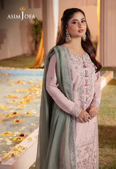 Asim Jofa | Dhanak Rang Collection | AJCF-14 - Rang-e-Khaas