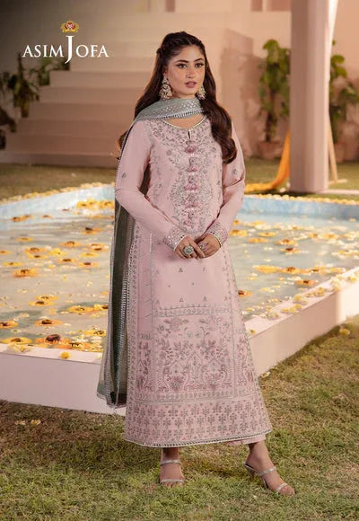 Asim Jofa | Dhanak Rang Collection | AJCF-14 - Rang-e-Khaas