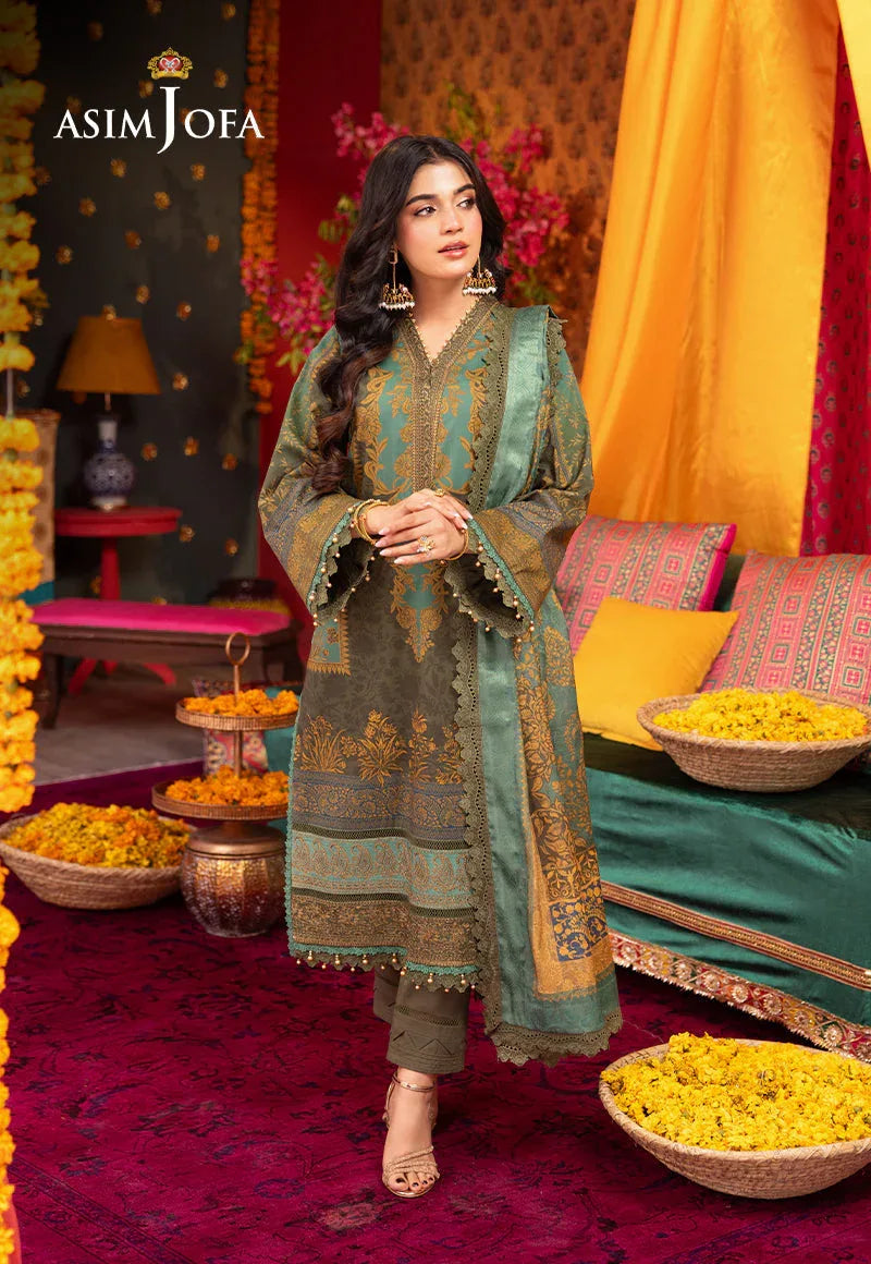 Asim Jofa | Asra Festive Essentials | AJRA-06 - Rang-e-Khaas