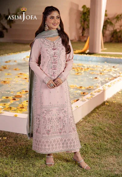 Asim Jofa | Dhanak Rang Collection | AJCF-14 - Rang-e-Khaas