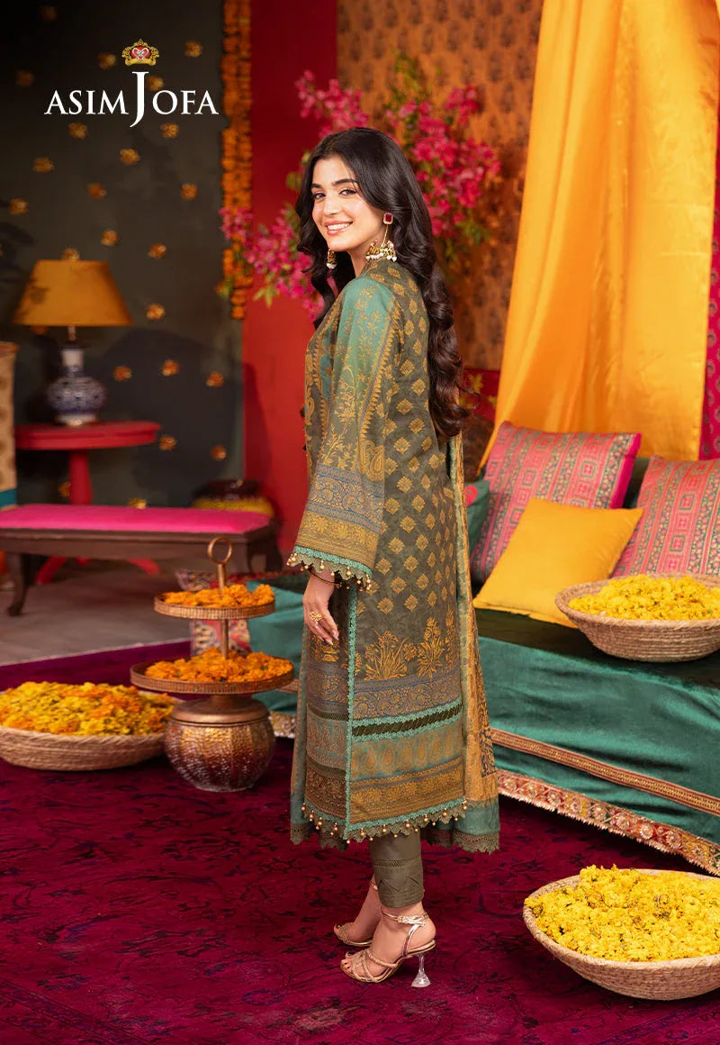 Asim Jofa | Asra Festive Essentials | AJRA-06 - Rang-e-Khaas