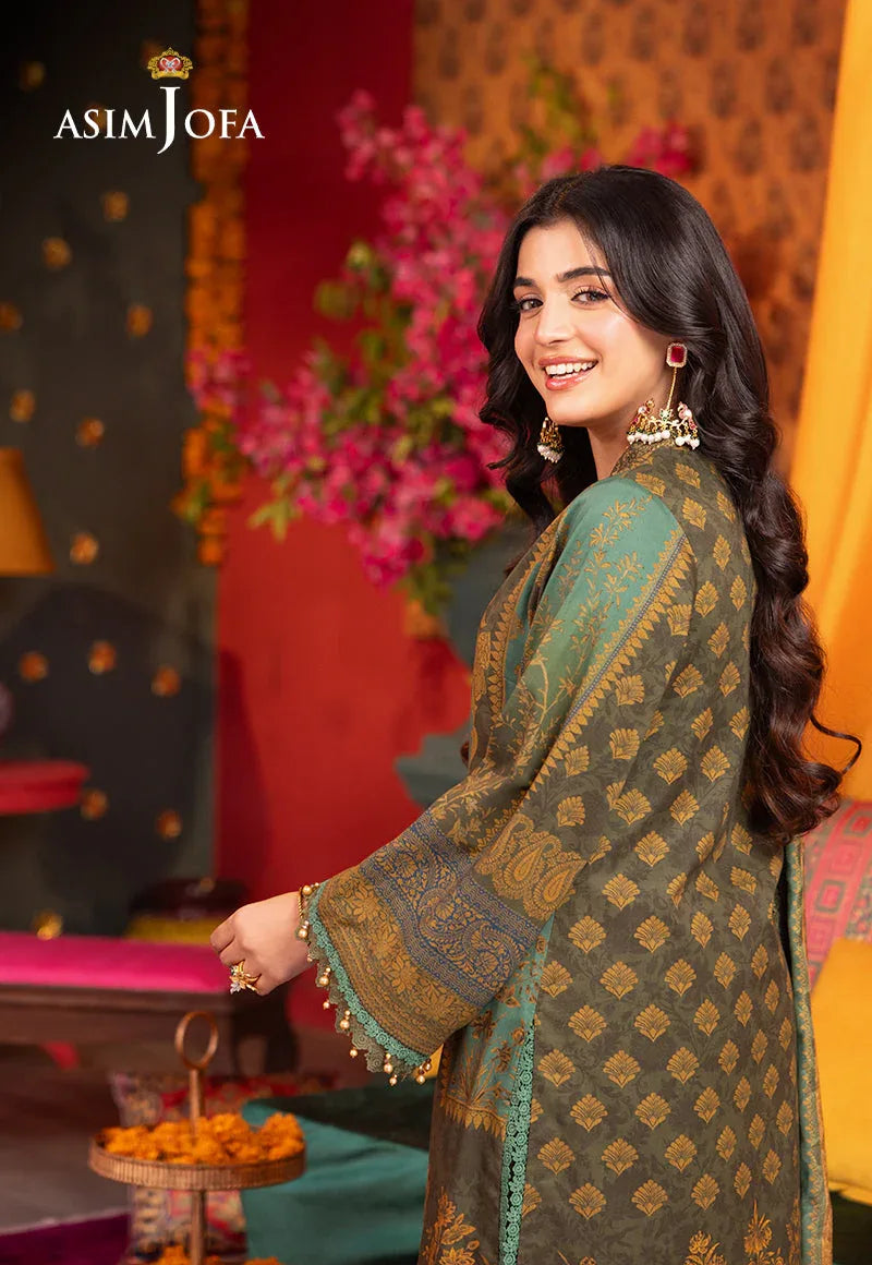 Asim Jofa | Asra Festive Essentials | AJRA-06 - Rang-e-Khaas