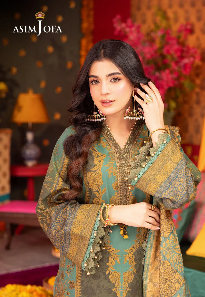 Asim Jofa | Asra Festive Essentials | AJRA-06 - Rang-e-Khaas