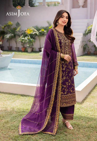 Asim Jofa | Dhanak Rang Collection | AJCF-08 - Rang-e-Khaas