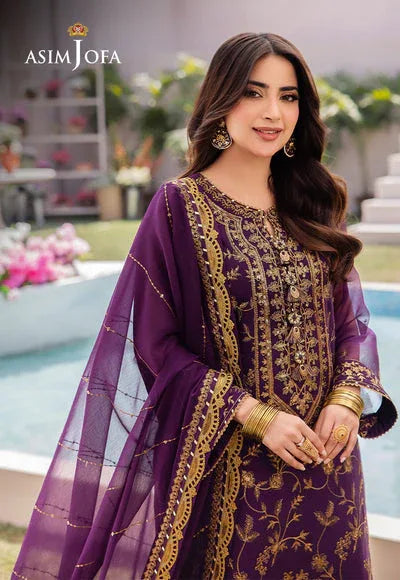 Asim Jofa | Dhanak Rang Collection | AJCF-08 - Rang-e-Khaas