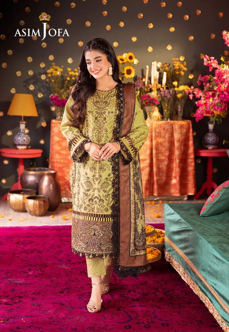 Asim Jofa | Asra Festive Essentials | AJRA-13 - Rang-e-Khaas