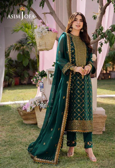 Asim Jofa | Dhanak Rang Collection | AJCF-03 - Rang-e-Khaas