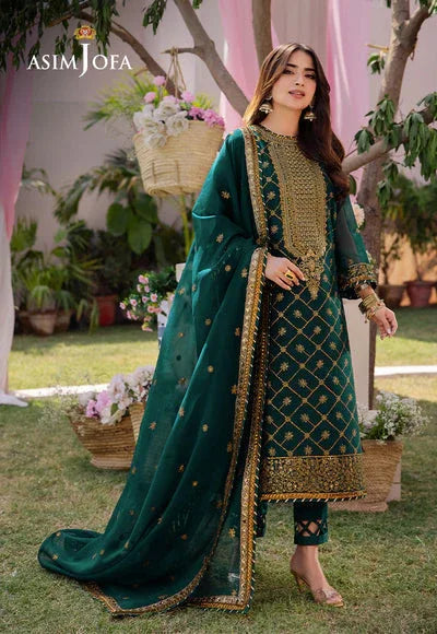 Asim Jofa | Dhanak Rang Collection | AJCF-03 - Rang-e-Khaas