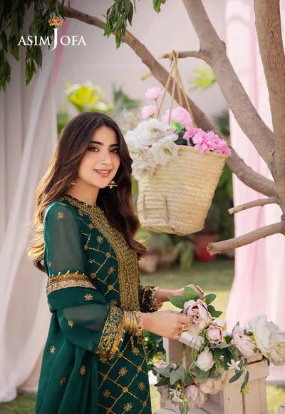 Asim Jofa | Dhanak Rang Collection | AJCF-03 - Rang-e-Khaas