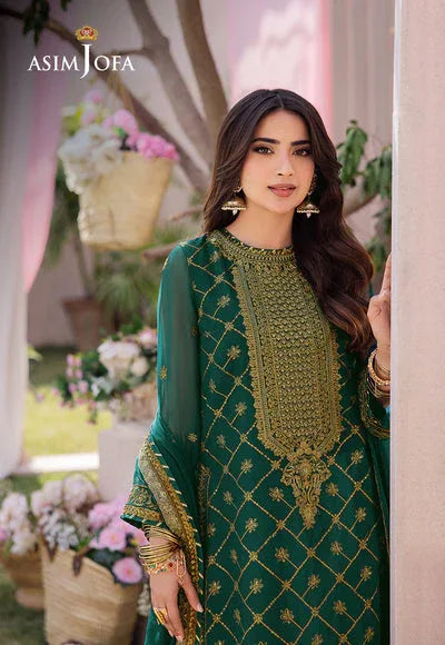 Asim Jofa | Dhanak Rang Collection | AJCF-03 - Rang-e-Khaas