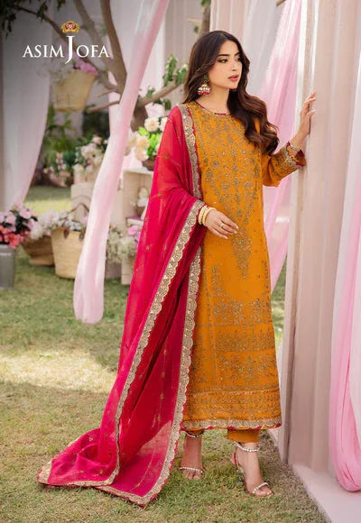 Asim Jofa | Dhanak Rang Collection | AJCF-25 - Rang-e-Khaas
