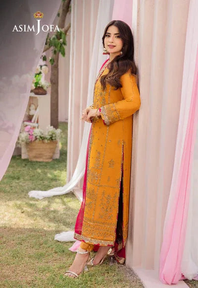 Asim Jofa | Dhanak Rang Collection | AJCF-25 - Rang-e-Khaas