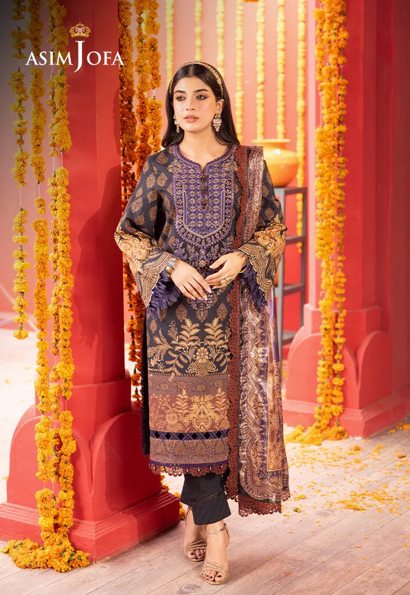 Asim Jofa | Asra Festive Essentials | AJRA-01 - Rang-e-Khaas