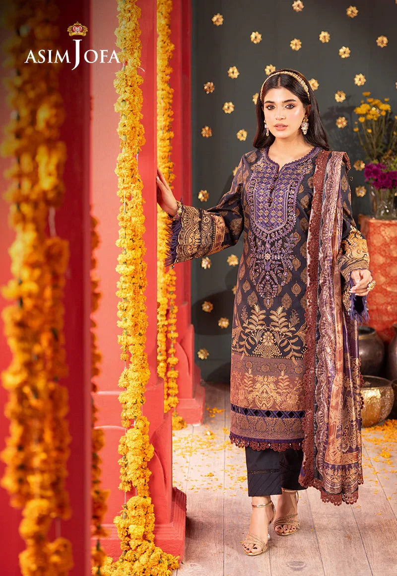 Asim Jofa | Asra Festive Essentials | AJRA-01 - Rang-e-Khaas