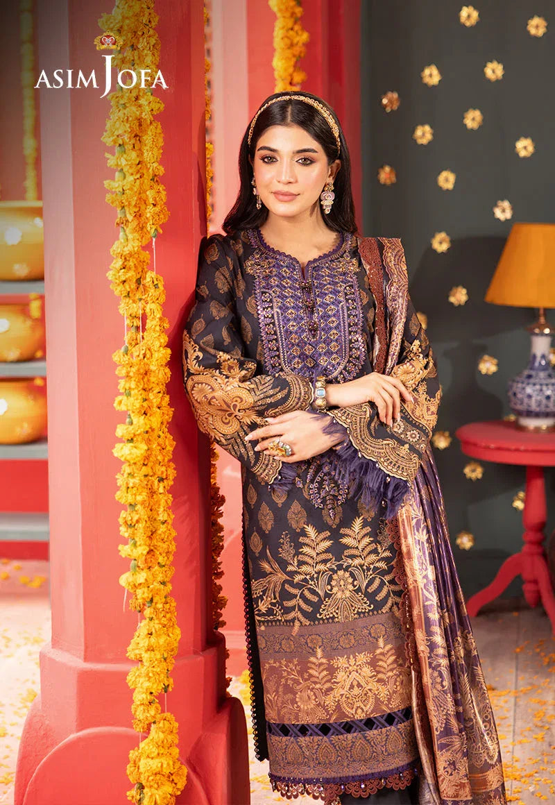 Asim Jofa | Asra Festive Essentials | AJRA-01 - Rang-e-Khaas
