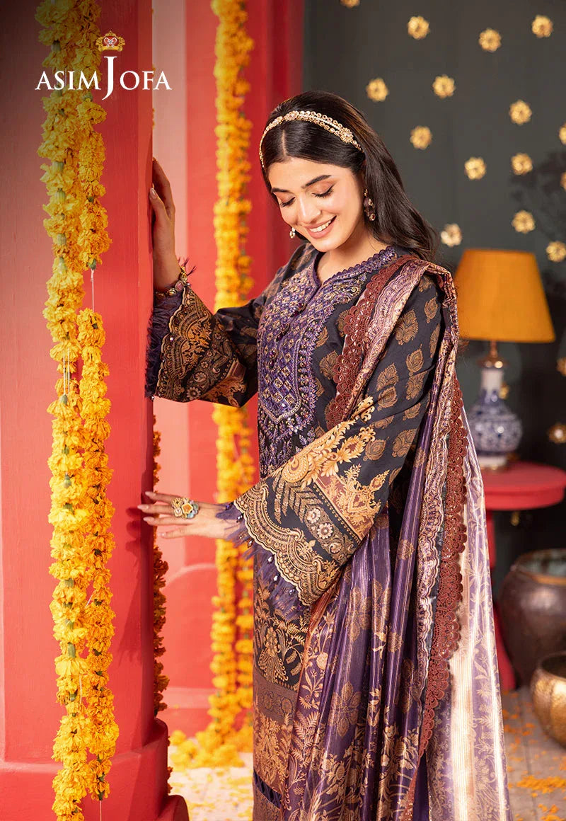 Asim Jofa | Asra Festive Essentials | AJRA-01 - Rang-e-Khaas