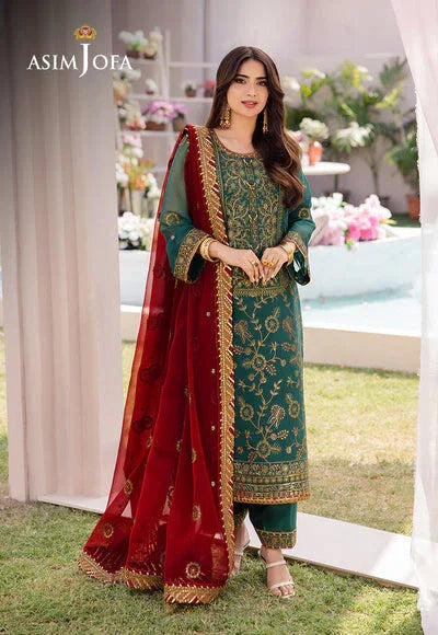 Asim Jofa | Dhanak Rang Collection | AJCF-11 - Rang-e-Khaas
