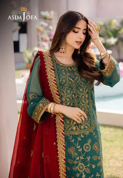 Asim Jofa | Dhanak Rang Collection | AJCF-11 - Rang-e-Khaas
