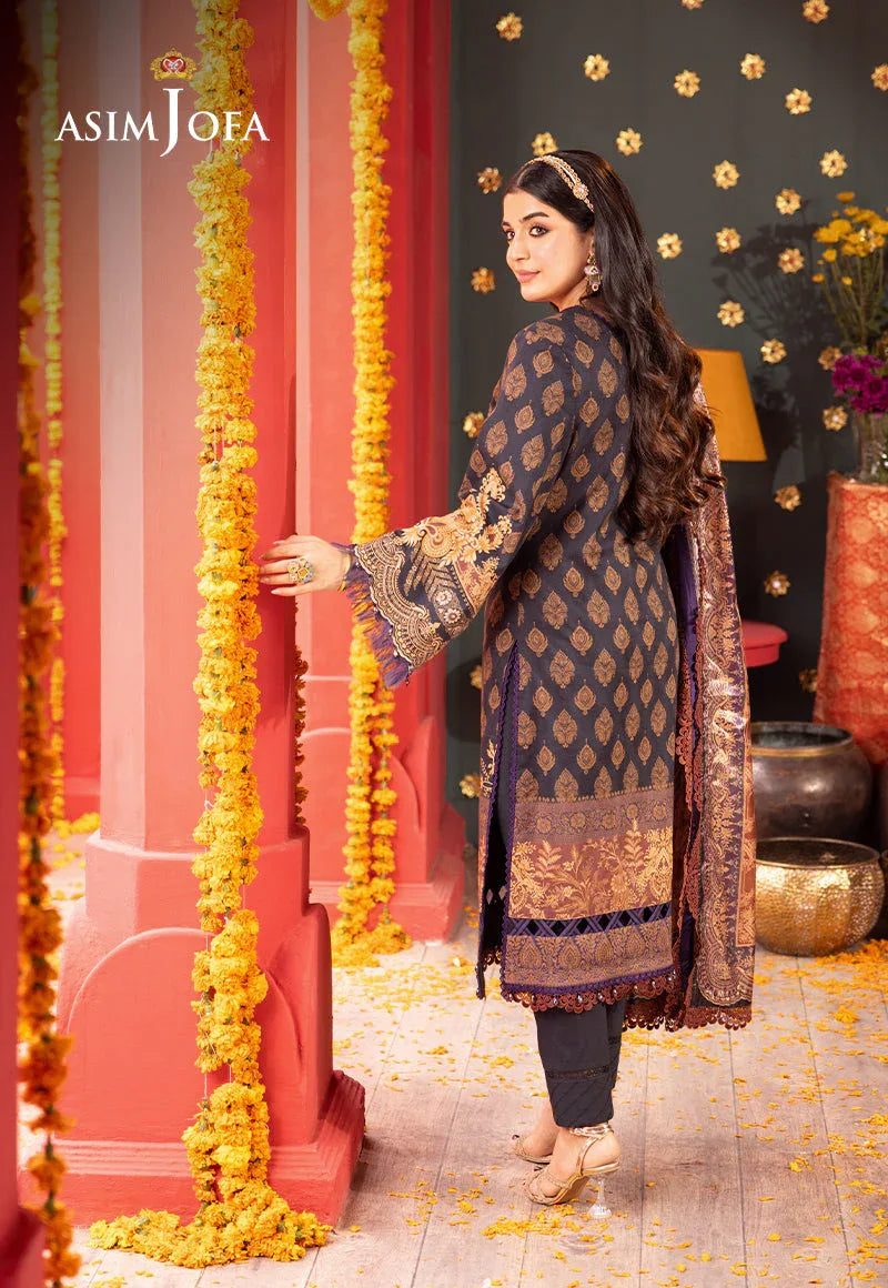 Asim Jofa | Asra Festive Essentials | AJRA-01 - Rang-e-Khaas