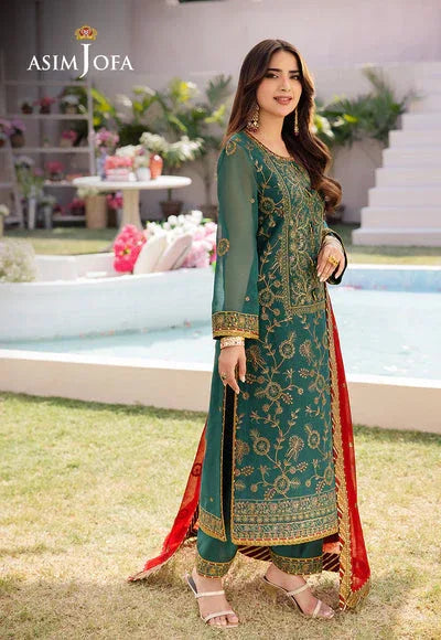 Asim Jofa | Dhanak Rang Collection | AJCF-11 - Rang-e-Khaas