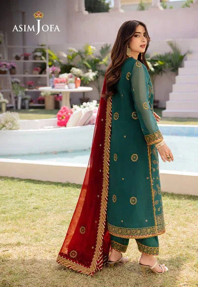 Asim Jofa | Dhanak Rang Collection | AJCF-11 - Rang-e-Khaas