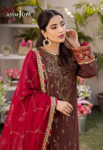 Asim Jofa | Dhanak Rang Collection | AJCF-27 - Rang-e-Khaas