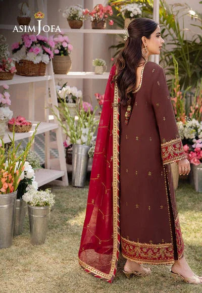Asim Jofa | Dhanak Rang Collection | AJCF-27 - Rang-e-Khaas