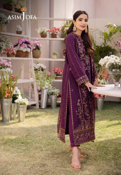 Asim Jofa | Dhanak Rang Collection | AJCF-22 - Rang-e-Khaas