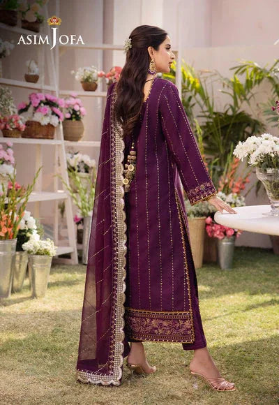 Asim Jofa | Dhanak Rang Collection | AJCF-22 - Rang-e-Khaas