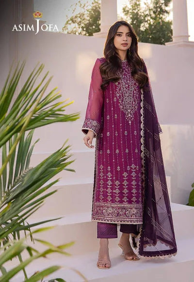 Asim Jofa | Dhanak Rang Collection | AJCF-19 - Rang-e-Khaas