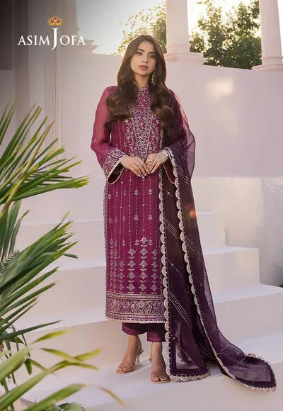 Asim Jofa | Dhanak Rang Collection | AJCF-19 - Rang-e-Khaas